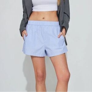 GARAGE Stripe Poplin Shorts